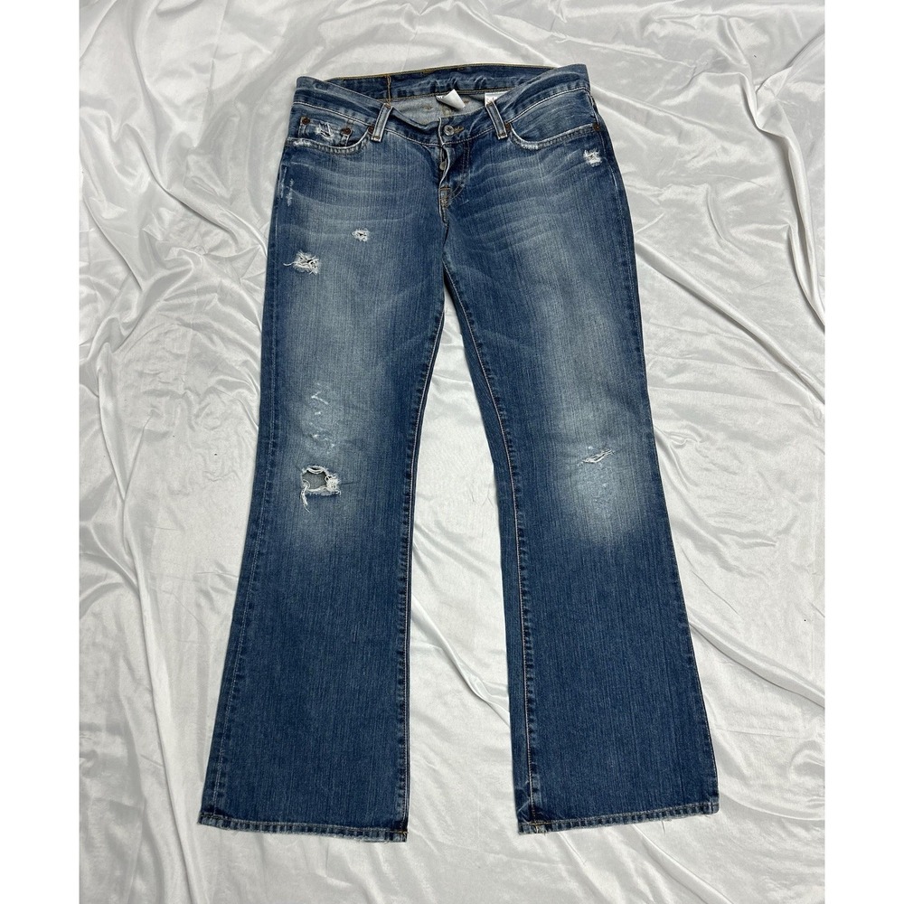 Lucky Brand Dream Jean Vintage Low Rise Bootcut Made In USA Boho Women's 8/29 R